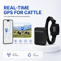 GPS/GSM de 10000mAh, Resistente al Agua, Super Larga Duración de Batería, Alerta de Zona Segura con Geo-cerca, 180 Días de Historial de Rutas, Reproducción, Multibanda Global