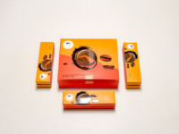 Nouveautés Boîtes en carton en papier blanc VIP Bio Honey Candy Power pour Ginseng Honey Candy Boîtes de gaufrage à revêtement UV