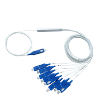 Répartiteur PLC Mini Optique 0.9mm G657A2 SC UPC 1x2 1x4 1x8 1x16 Répartiteur Fibre Optique Monomode Pigtail