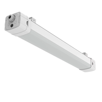 Luminaires LED à encastrer 2FT 20W, indice de protection IP66, lumière du jour 6000K, étanches à la vapeur, pour tunnel, cage d'escalier, usage industriel, SAA CE RoHS