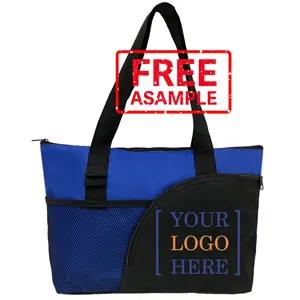 Wholesale High Quality Polyester Shopping Bags Colorful Conventional Custom Tote Bags for Wedding Nurse Teacher