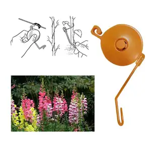 Support de plante rétractable <span class=keywords><strong>Yoyo</strong></span> en plastique durable avec bouchon pour la culture en plein air de tente hydroponique de jardin domestique - Product Image 1