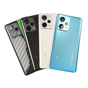 OEM สำหรับ Xiaomi 12 Pro ฝาหลังแบตเตอรี่พร้อมกรอบกล้อง + เลนส์ + สติ๊กเกอร์เปลี่ยนกระจก ป้องกันรอยขีดข่วน กระจกด้านหลัง - Product Image 1