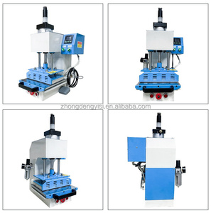 Máquina Neumática de Estampado en Caliente para Logotipos en Cuero, Madera, Plástico, Tarjetas, Papel y Servilletas - Product Image 3