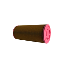 Filtre à air pour cartouche de compresseur d'air en colle PU de qualité supérieure 1613740700 205020201025 Matériau filtrant en super fibres à structure rigide