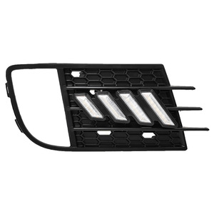 Feux de jour à LED pour Volkswagen Tiguan 2013-2016, modification des feux antibrouillard du pare-chocs avant, 12V, étanches, en ABS/PC - Product Image 2