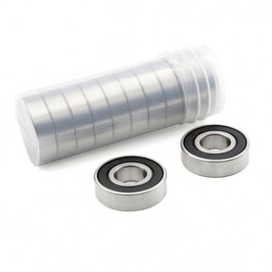 6001 2RS 12*28*8mm Deep Groove <b>Ball</b> Bearing 6001RS 6001-2RS - Product Image 6