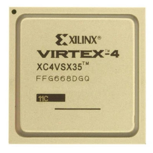 New Xilinx XC4VSX35-11FFG668C Virtex-4 SX High-Performance FPGA 668-BGA Integrated Circuit IC Operating Temperature 0C~85C IC Chip Integrated Circuit