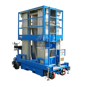 Piattaforma Elevatrice Mobile Semovente in Alluminio 6m 7.5m, Sollevatore a Doppio Albero in Lega di Alluminio con Certificazione CE - Product Image 1