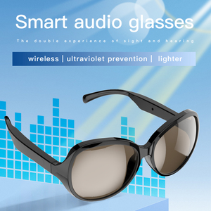 F07 Smart Glasses Headset <b>Wireless</b> BT 5.3 Sunglasses Outdoor Sport Earphone Calling Music Anti-Blue Eyeglasses Sunglasses - Product Image 5