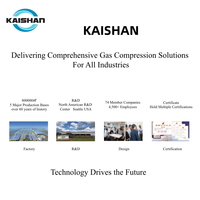 Compresseurs d'air portables à vis KAISHAN 22KW 30HP avec moteur et moteur à roulement PLC pour l'exploitation minière, la construction et l'utilisation en extérieur
