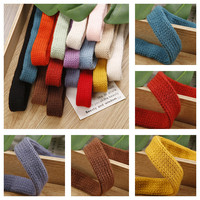 Tricot de laine automne et hiver personnalisé avec bandeau pour enfants chapeau haut de forme chaussures fleur textile vêtements accessoires ceinture tissée
