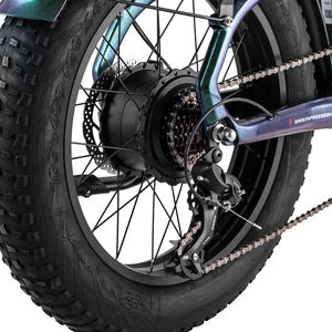 <span class=keywords><strong>Fafrees</strong></span> 20*4.0 "Pneu En Fiber De Carbone Ebike Suspension Avant 7 Vitesse 22.5Ah 500W 48V Commute Vélo De Ville Électrique <span class=keywords><strong>F20</strong></span> Master - Product Image 3