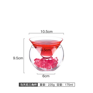 แก้วมาร์ทตินี่แก้วแชมเปญคริสตัลแบบไร้สารตะกั่วแก้วมาร์การิต้าแก้วสำหรับปาร์ตี้ในบ้าน - Product Image 5