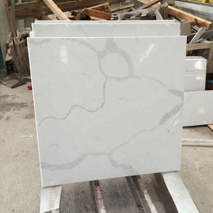 BOTON Đá Nhân Tạo <span class=keywords><strong>Calacatta</strong></span> Thạch Anh Slab Trắng Countertop Sàn Gạch Nuôi Cấy Đá Cẩm Thạch Xung Quanh - Product Image 4