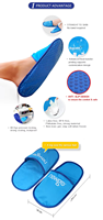 Coussin de gel de soulagement de la douleur au pied-Pack de glace de thérapie chaude et froide réutilisable