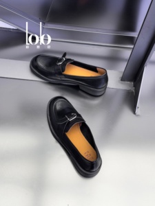 2025 Collection automne femmes sans lacet mocassin Design <span class=keywords><strong>mocassins</strong></span> en cuir véritable plat chaussures décontractées respirant caoutchouc imprimé - Product Image 5