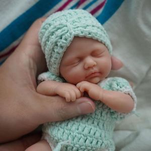 Reborn Baby Doll <b>Squishy</b> Ball Silicone Realistic Newborn Full Body Stress Relief with Feeding Accessories Customizable Unisex - Product Image 4
