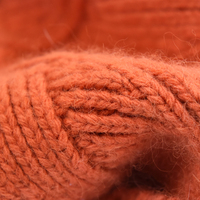 Bonnet d'hiver en laine angora tricoté avec logo personnalisé Pompon en fourrure véritable Bonnets unis tricotés avec des têtes de mort pour femmes