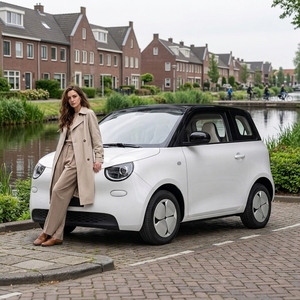 Nouveaux véhicules 2026 Dongfeng Forthing C1, mini SUV électrique Forthing pour la famille, voiture 100% électrique, 4 airbags, voitures électriques - Product Image 1