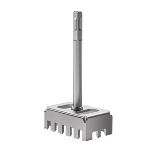 <b>Square</b> 86mm Hole Opener Alloy Steel Electric Hammer <b>Drill</b> <b>Bit</b> For Wall Drilling - Product Image 1