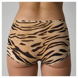 Pantaloncini Traspiranti da Donna a Vita Alta, Intimo con Stampa Leopardata, Boxer Elasticizzati Modellanti - Product Image 2