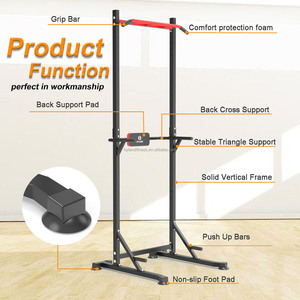 Hyland 2026 Home Gym: Attrezzatura per Allenamento di Forza con Altezza Regolabile, Power Tower con Dip Station e Barra per Trazioni - Product Image 6