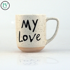 Tasse à café et lait en céramique, grande couleur en <span class=keywords><strong>porcelaine</strong></span> émaillée, logo sculpté en relief - Product Image 6