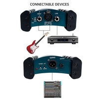 VOXFULL RX-133 Audio Professionnel Directement Box Active Guitar DI Box pour Studio Recording Stage Performance
