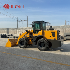 מעמיס קדמי מיני ShanLi איכותי, נייד, דיזל, בעל כושר נשיאה של 2000 ק\"ג, רב תכליתי - Product Image 3