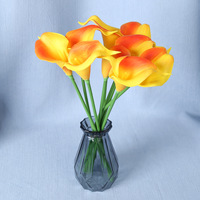 Vente en gros de mini-lys artificiels de haute qualité, tiges uniques, fleurs réalistes, bouquets de mariage, fête, Saint-Valentin