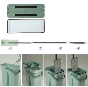 Balai à serpillère magique pour le nettoyage domestique des sols en bois (A2219), accessoire de salle de bain, pour l'entretien de la maison - Product Image 3