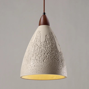 Wabi-sabi Style Retro Creative Headboard Art Cement Chandelier for Bedroom <b>Dining</b> Living Room Original Design for Stylish - Product Image 4