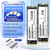 SSD interne NVMe M.2 PCIe Gen4 de qualité supérieure, 7 Go, 4x4 canaux, 2280, pour ordinateur portable et PS5, directement de l'usine