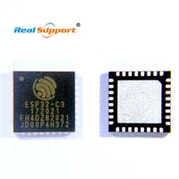 ESP32-C3 ESP32-C3-MINI-1-N4 ESP32-C3-MINI-1-H4 Wi-Fi dan modul BLE5.0 tertanam ESP32-C3FN4/ESP32-C3FH4 SoC untuk hom pintar
