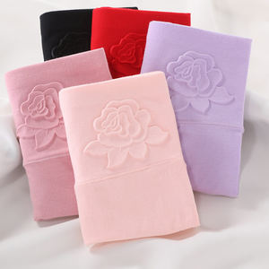 Braguitas de Algodón con Estampado de Rosas en Relieve para Mujer, Tallas Grandes L-3XL, Ropa Interior Femenina Elástica XXXL, Transpirable, de Cintura Alta - Product Image 2