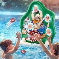 Cible de football gonflable sur mesure, jeu de lancer aquatique extérieur en PVC, jouet amusant pour parents et enfants