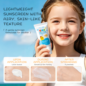 <span class=keywords><strong>Crema</strong></span> <span class=keywords><strong>Solare</strong></span> Minerale Pura Delicata Non Irritante ad <span class=keywords><strong>Alta</strong></span> <span class=keywords><strong>Protezione</strong></span> per Bambini con Ossido di Zinco SPF50+ PA++++ a Marchio Privato - Product Image 6