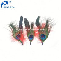 Épingle à chapeau personnalisée en plumes de paon pour la confection artisanale, chapeau de cowboy, chapeau fedora, costume, accessoire de coiffure