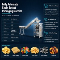 Volledig Automatische Kettingbak VFFS Verpakkingsmachine 20-40 Zakjes/Min Hardware Kleine Onderdelen Bouwstenen Speelgoedstenen Kabelklemmen CE