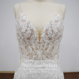 Abiti da sposa alla moda, abito da sposa in pizzo, abiti da sirena da sposa - Product Image 1