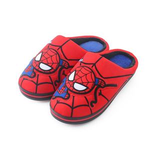 Pantoufles en peluche pour enfants, personnalisées, mignonnes, imprimées, Captain US, pour garçons et filles, automne-hiver, intérieur - Product Image 3