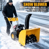 Souffleuse à neige électrique à démarrage automatique, autopropulsée, pour une élimination rapide de la neige en hiver