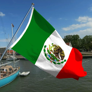 Bandera <span class=keywords><strong>de</strong></span> México 2026 con Logotipo Personalizado, Bandera para Partido <span class=keywords><strong>de</strong></span> Fútbol, Bandera Corporal, Bandera Pequeña <span class=keywords><strong>de</strong></span> México, Bandera <span class=keywords><strong>de</strong></span> 48 Equipos - Product Image 1