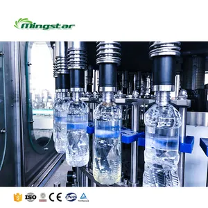 Automatisches Trinken von reinem Mineral wasser Produktions linie kleine Flasche Wasser füll maschine