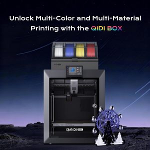Imprimante 3D QIDI Q2C Combo, FDM fermée, nivellement automatique complet, vitesse élevée 600 mm/<span class=keywords><strong>s</strong></span>, volume <span class=keywords><strong>d</strong></span>'impression 270x270x256 mm, hotend bimétallique 370 - Product Image 2