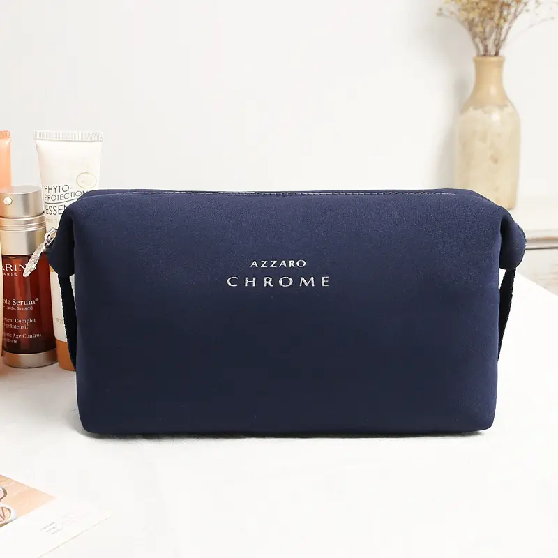Custom private label travel cosmetic bag waterproof makeup pouch Men's toiletry bag beauty storage case