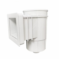 Écumeur de surface mural robuste en ABS pour piscine, pour système de purification de l'eau, pour protéger la pompe et maintenir la qualité