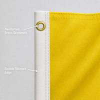 Drapeau en polyester 3x5 double face, grande taille, personnalisable, imprimé numériquement, pour extérieur – Livraison rapide – Offre spéciale