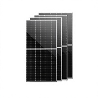 Panneau solaire monocristallin en silicium 550W 41V, module photovoltaïque, batterie de charge haute efficacité, système hors réseau/sur réseau